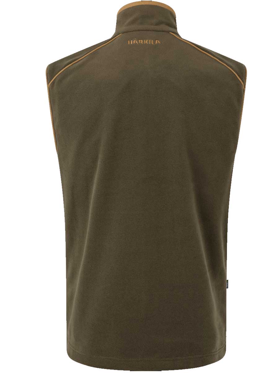 HARKILA Sandhem 200 Fleece Gilet - Mens Polartec - Willow Green - Image 6