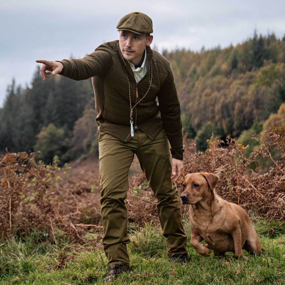HARKILA Sandhem Pro Insulated Cardigan - Mens - Willow Green - Image 2