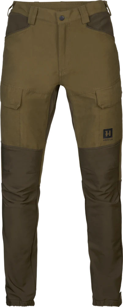 HARKILA Scandinavian Trousers - Mens - Dark Olive / Willow green