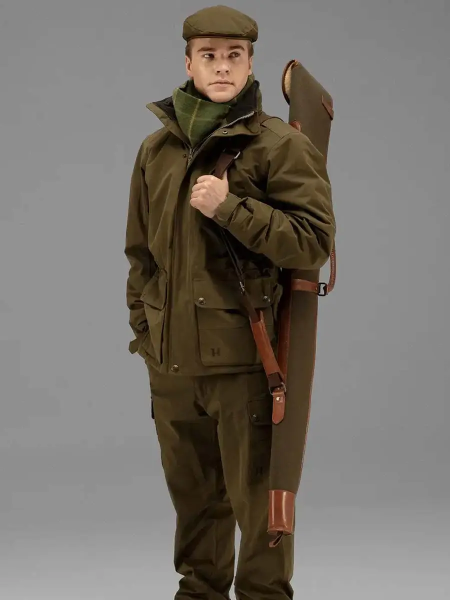 HARKILA Retrieve Shotgun Slip - Canvas/Leather - Warm Olive - Image 3