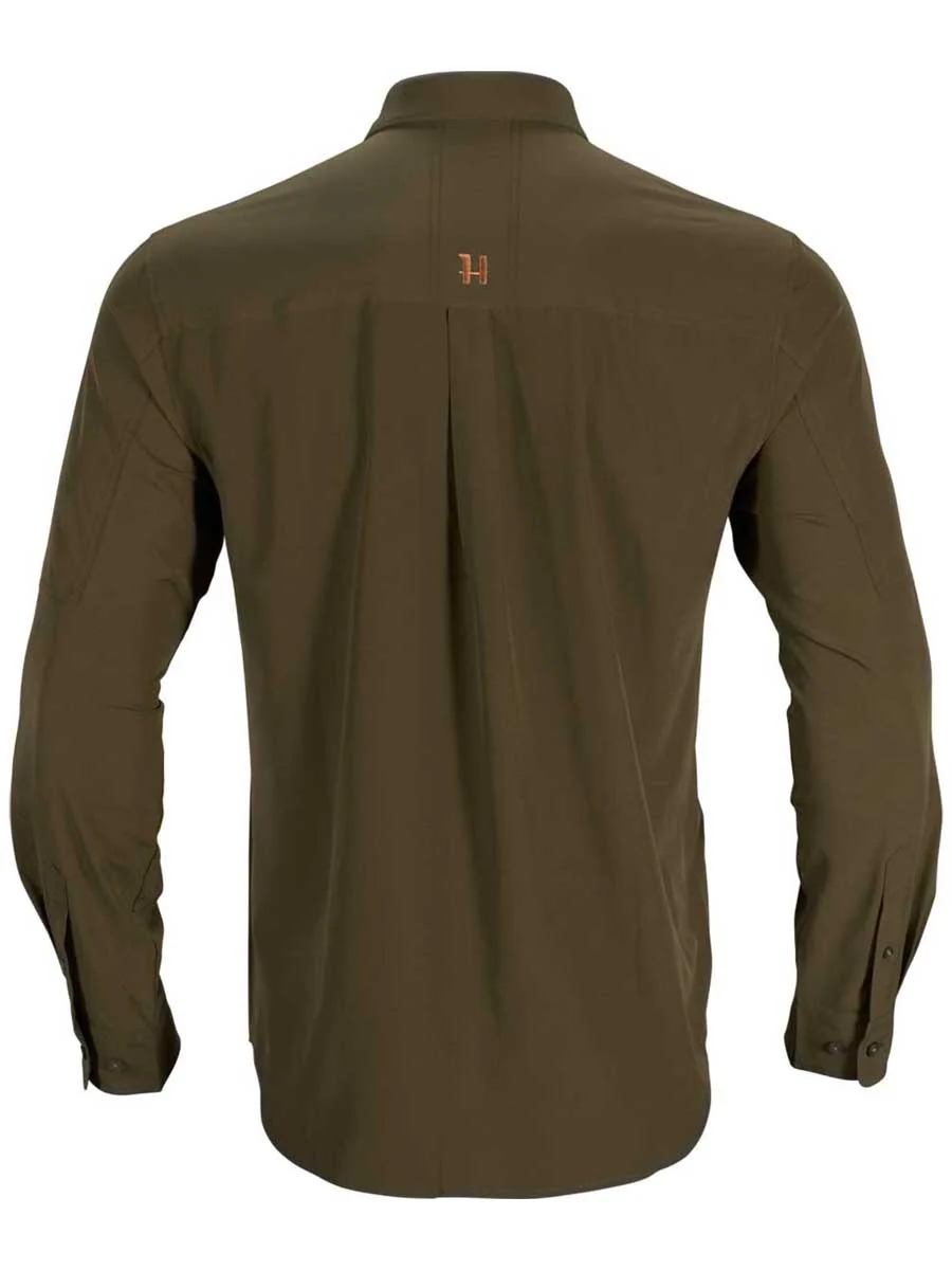 HARKILA Trail Long Sleeve Shirt - Mens - Willow Green - Image 8