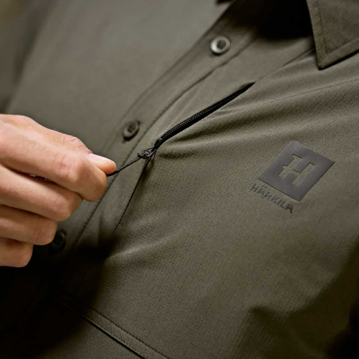 HARKILA Trek Shirt - Mens - Grape Leaf - Image 6