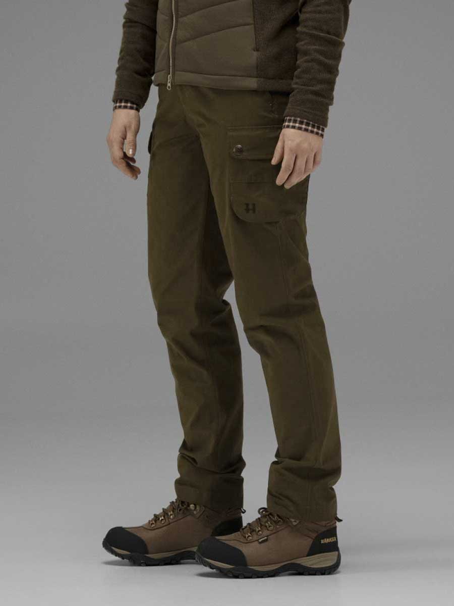 HARKILA Retrieve Trousers - Ladies - Warm Olive - Image 3