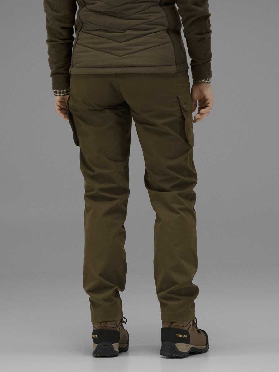 HARKILA Retrieve Trousers - Ladies - Warm Olive - Image 5