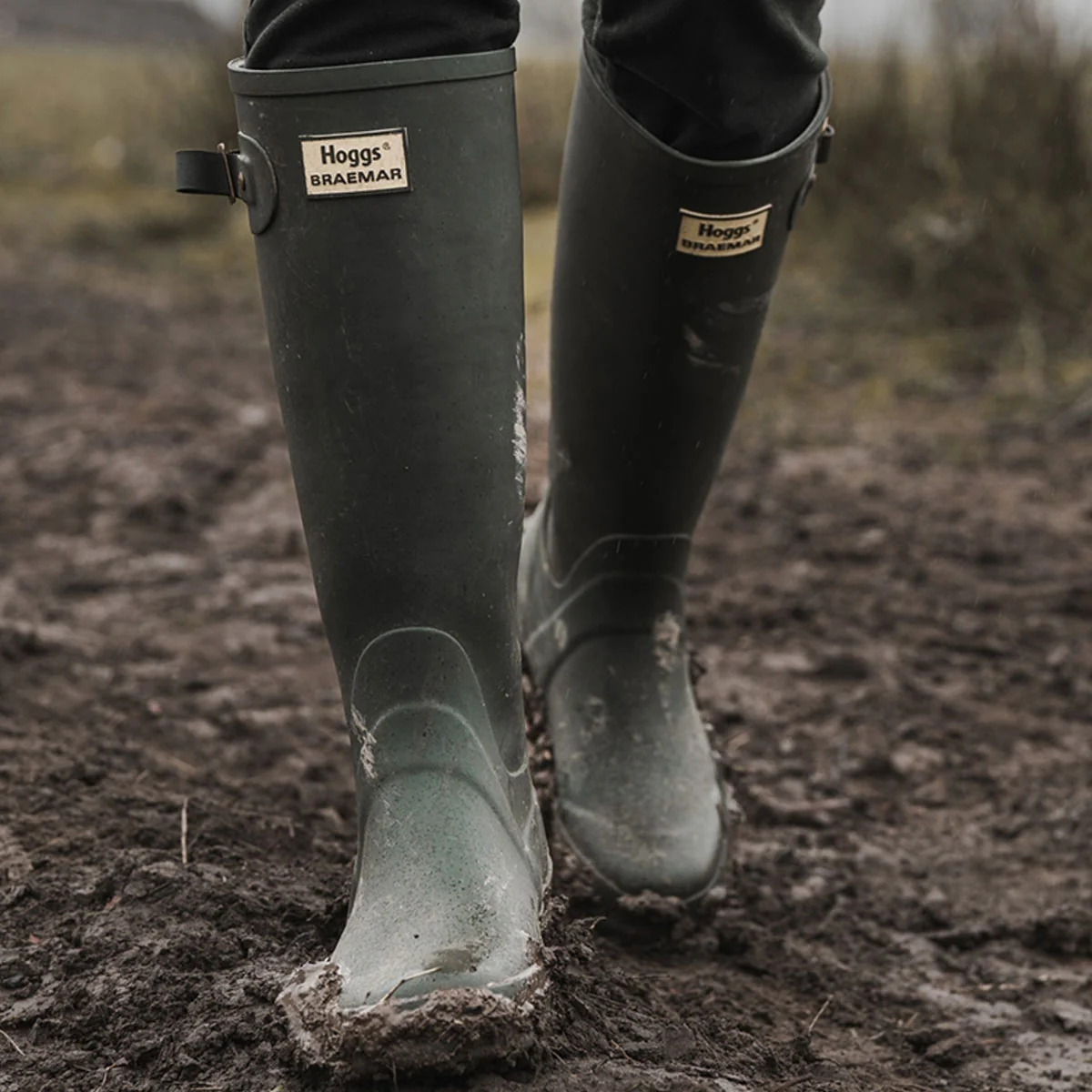 HOGGS OF FIFE Braemar Wellington Boots - Green - Image 2