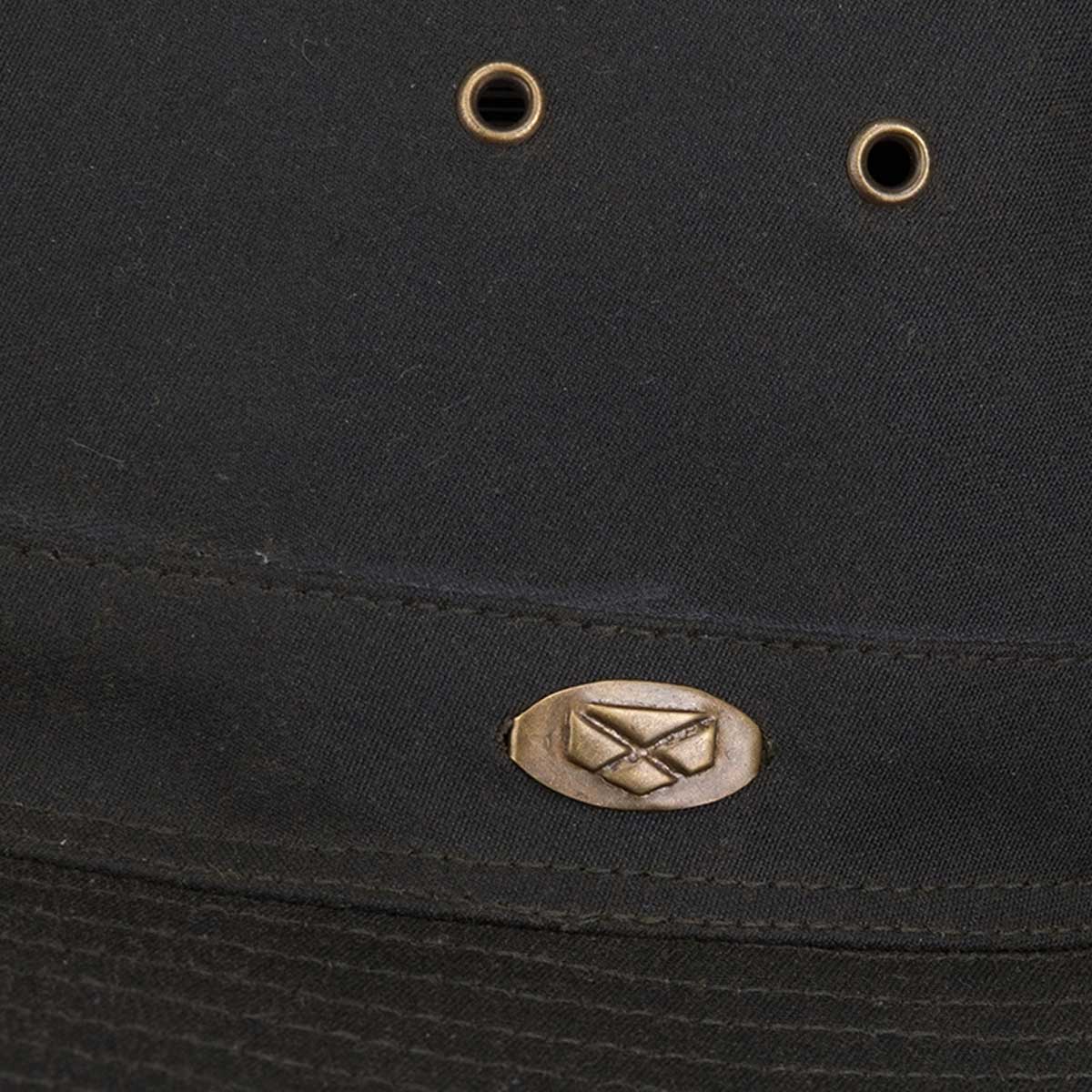 HOGGS OF FIFE Caledonia Waxed Hat - Antique Olive - Image 4