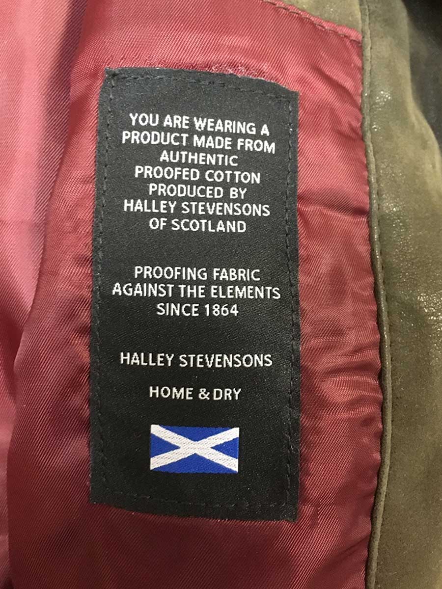 HOGGS OF FIFE Caledonia Waxed Jacket - Womens - Antique Olive - Image 4