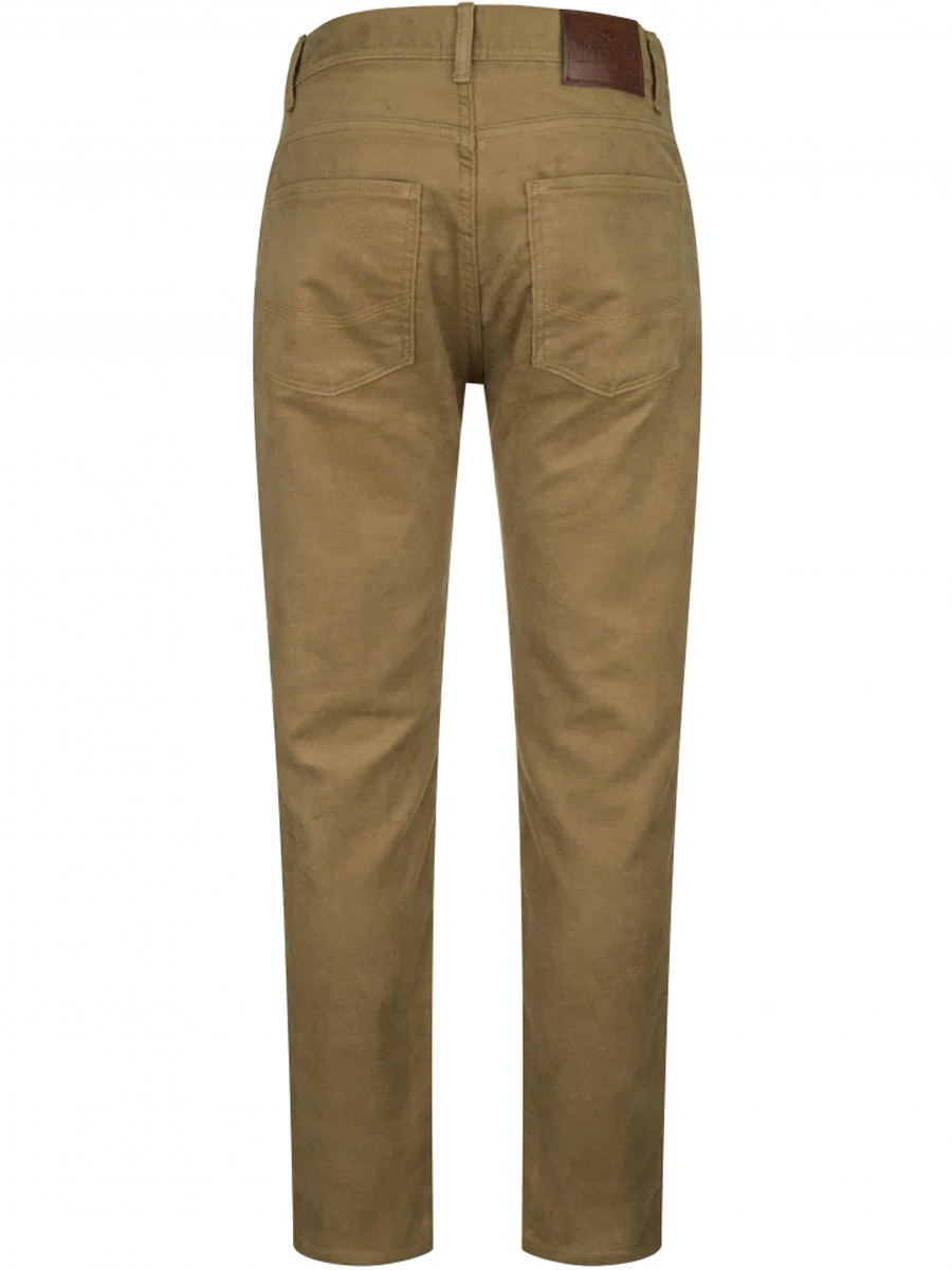 HOGGS OF FIFE Carrick Technical Stretch Moleskin Jeans - Mens - Dried Moss - Image 3