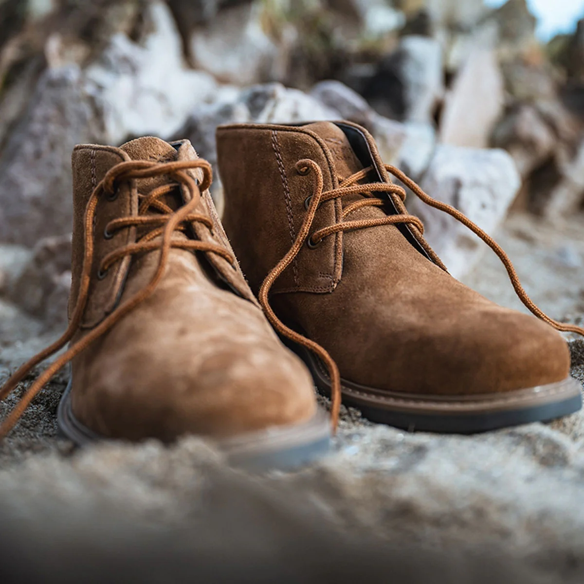 HOGGS OF FIFE Clayton Chukka Boot - Men's - Coffee Suede - Image 2