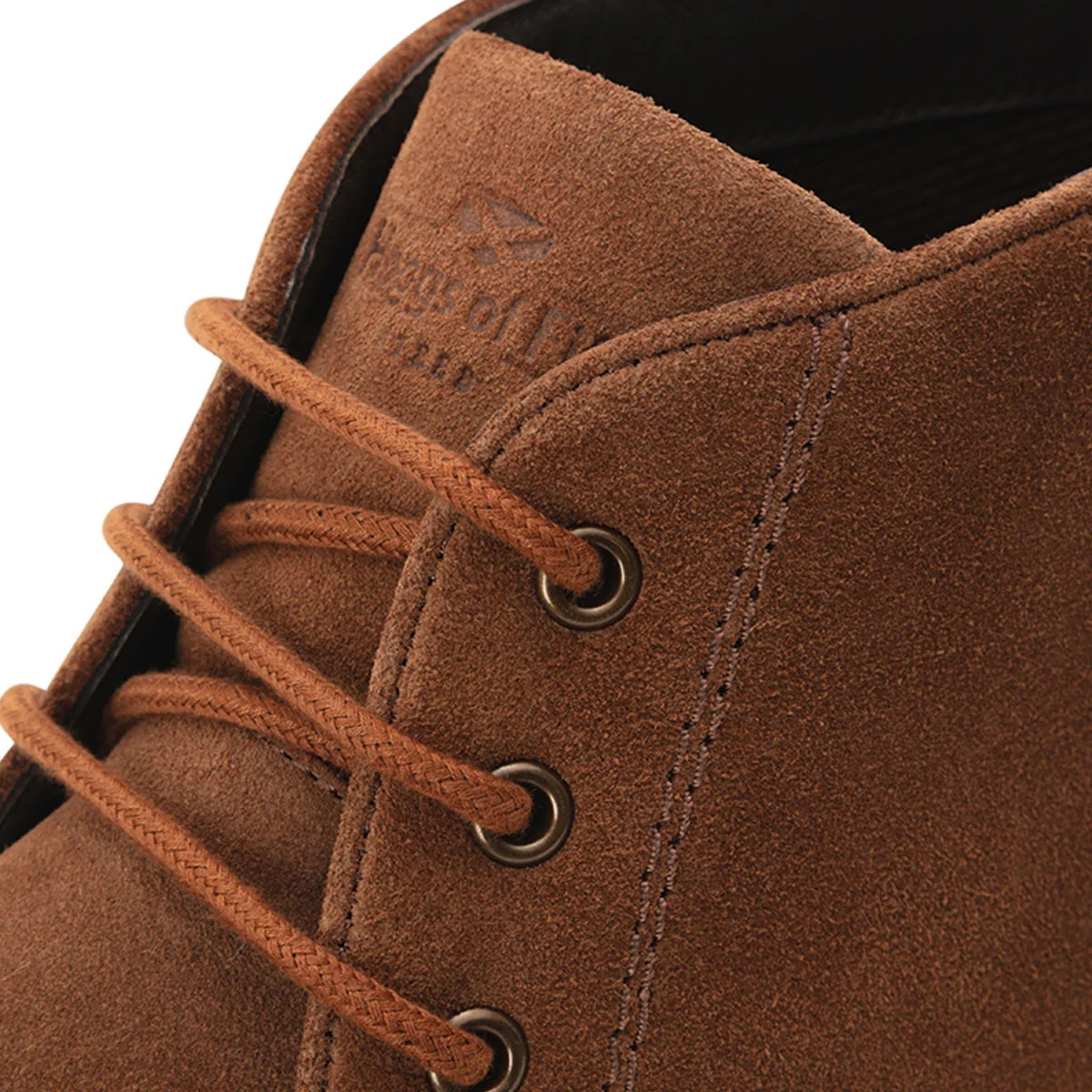 HOGGS OF FIFE Clayton Chukka Boot - Men's - Coffee Suede - Image 3