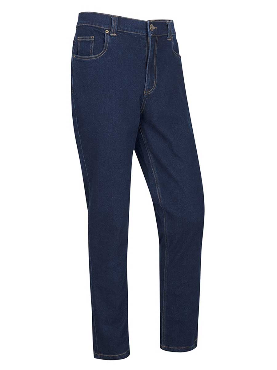 HOGGS OF FIFE Clyde Comfort Denim Jeans - Mens - Dark Indigo