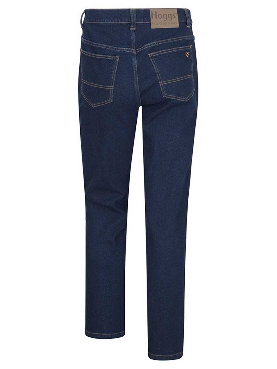 HOGGS OF FIFE Clyde Comfort Denim Jeans - Mens - Dark Indigo - Image 3