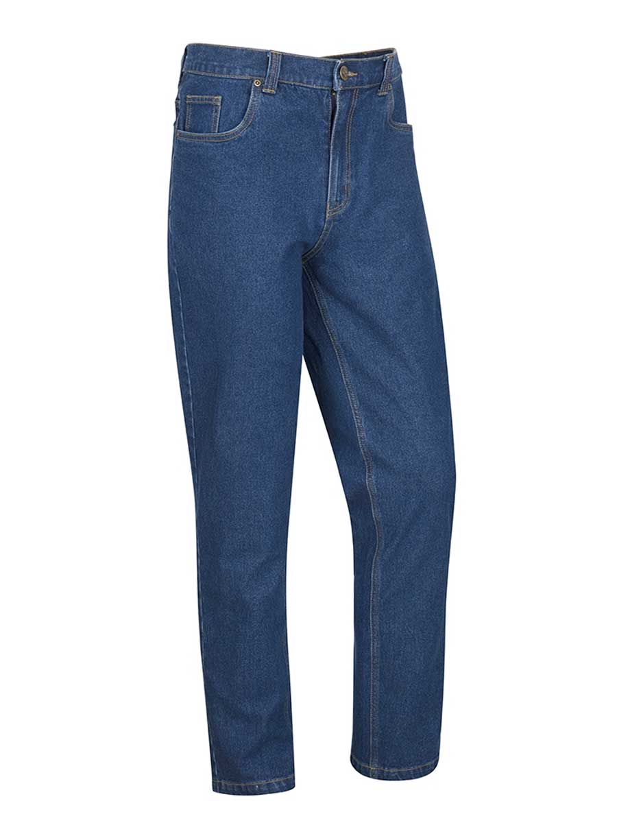 HOGGS OF FIFE Clyde Comfort Denim Jeans - Mens - Stonewash