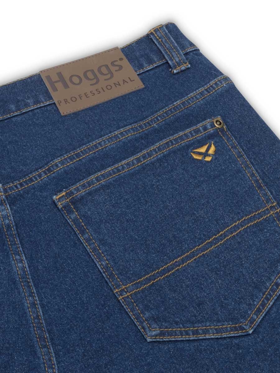 HOGGS OF FIFE Clyde Comfort Denim Jeans - Mens - Stonewash - Image 2