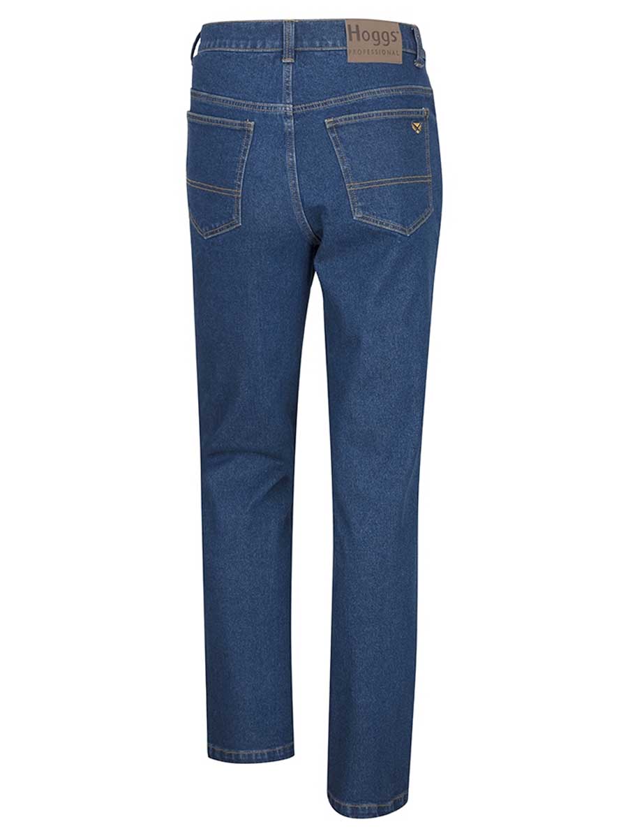 HOGGS OF FIFE Clyde Comfort Denim Jeans - Mens - Stonewash - Image 3