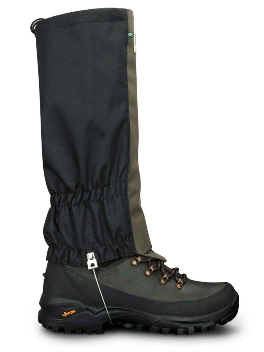 HOGGS OF FIFE Field & Trek Gaiters - Green / Black - Image 3