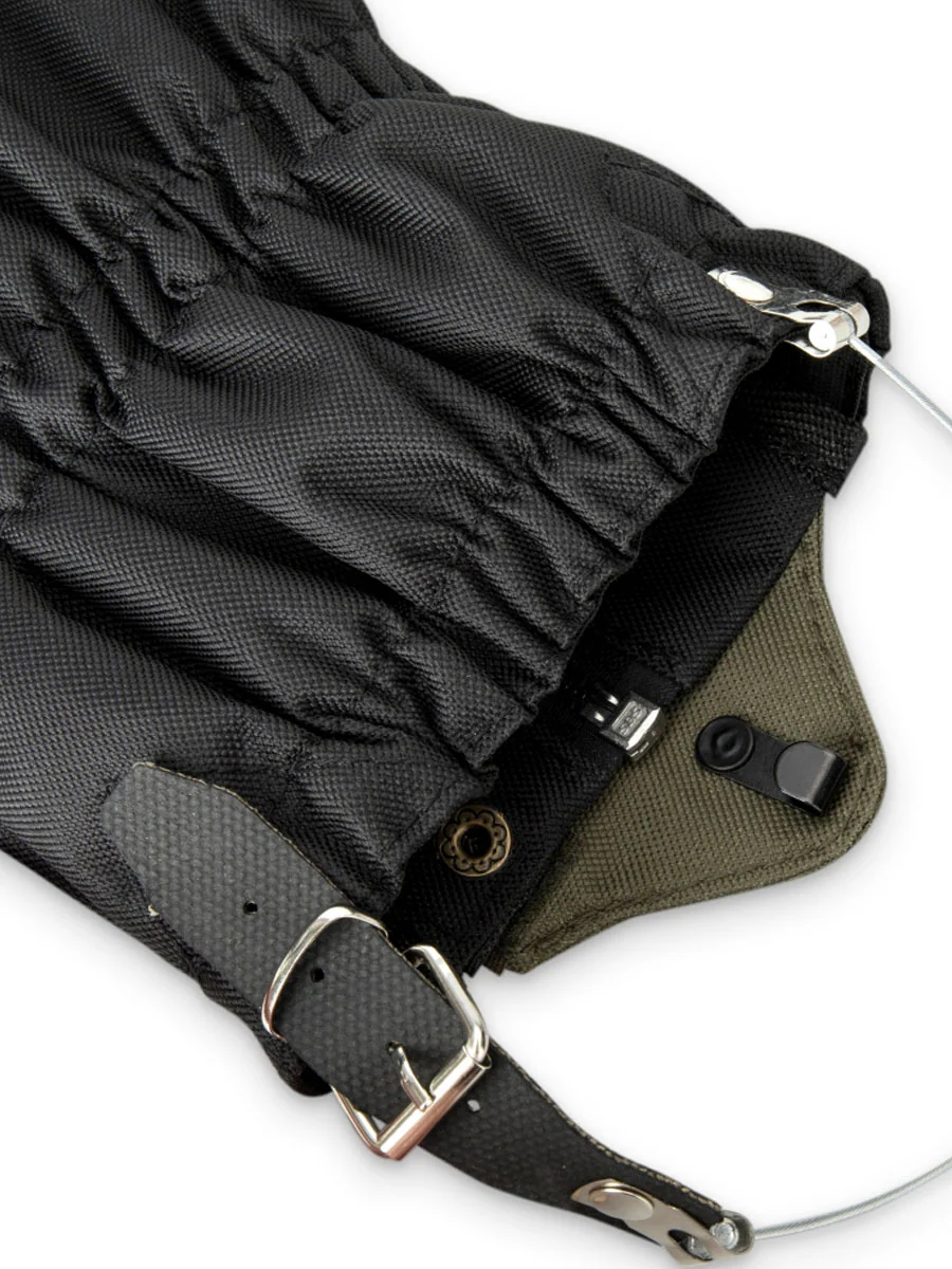 HOGGS OF FIFE Field & Trek Gaiters - Green / Black - Image 5