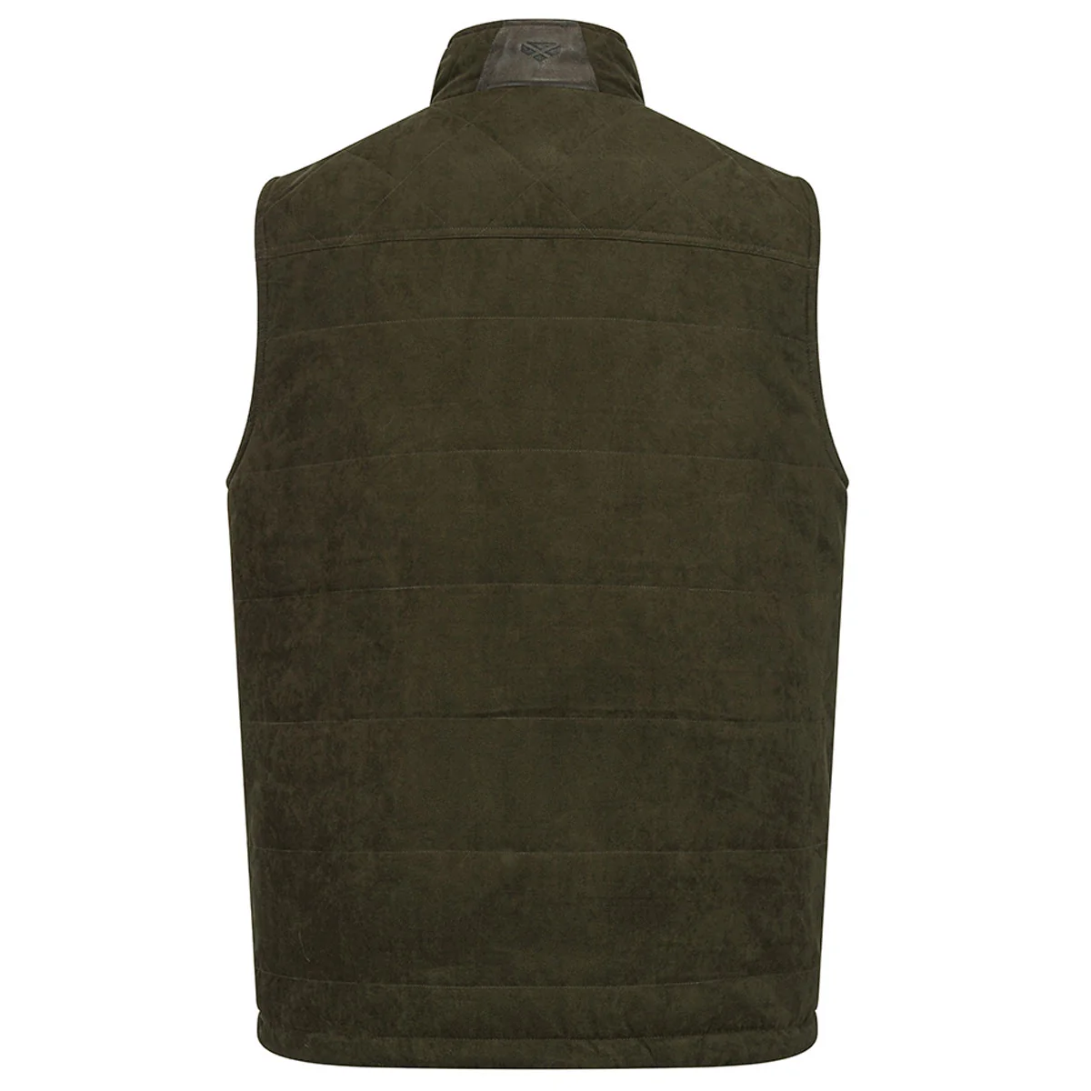 HOGGS OF FIFE Glenbervie Quilted Gilet - Mens - Loden - Image 3