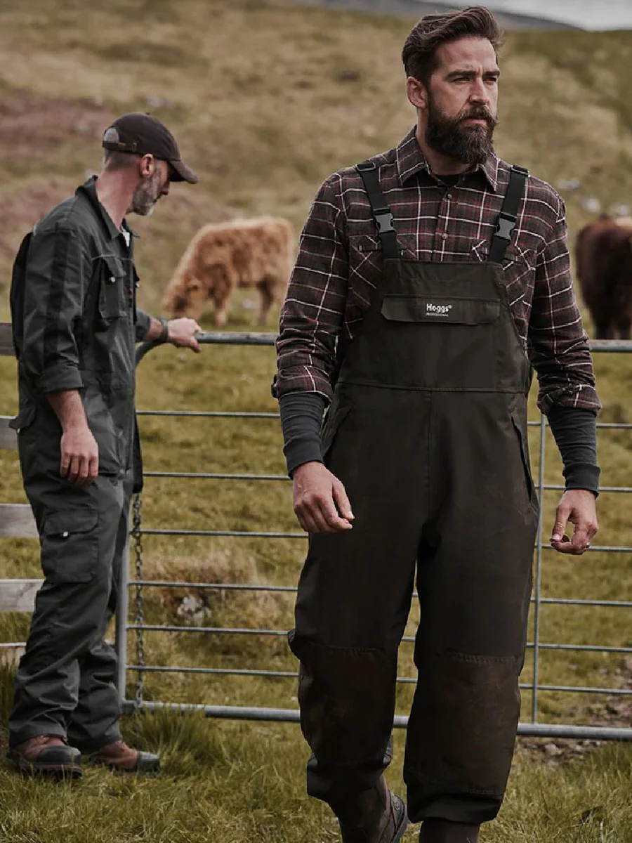 HOGGS OF FIFE Green King II Waterproof Bib & Brace - Navy - Image 2
