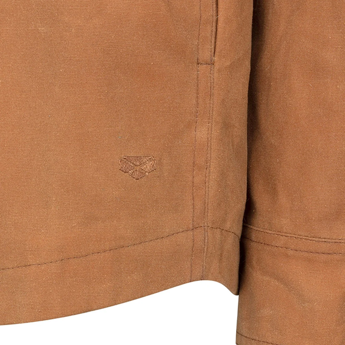 HOGGS OF FIFE Huntly Waxed Canvas Utility Overshirt - Mens - Tan - Image 4