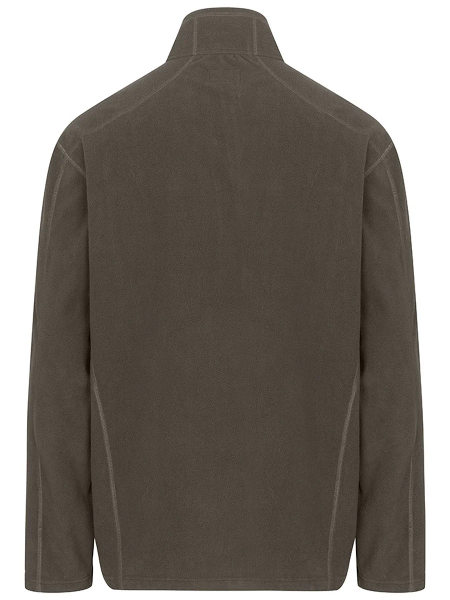 HOGGS OF FIFE Islander Techpro 1/4 Zip Sweatshirt - Men's - Beluga Green - Image 4