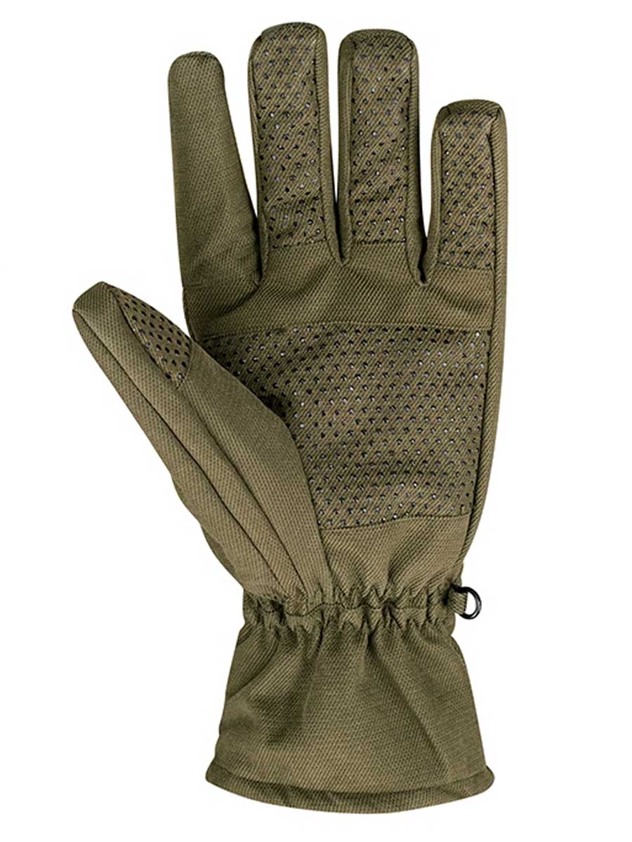 HOGGS OF FIFE Kincraig Waterproof Gloves - Olive Green - Image 2