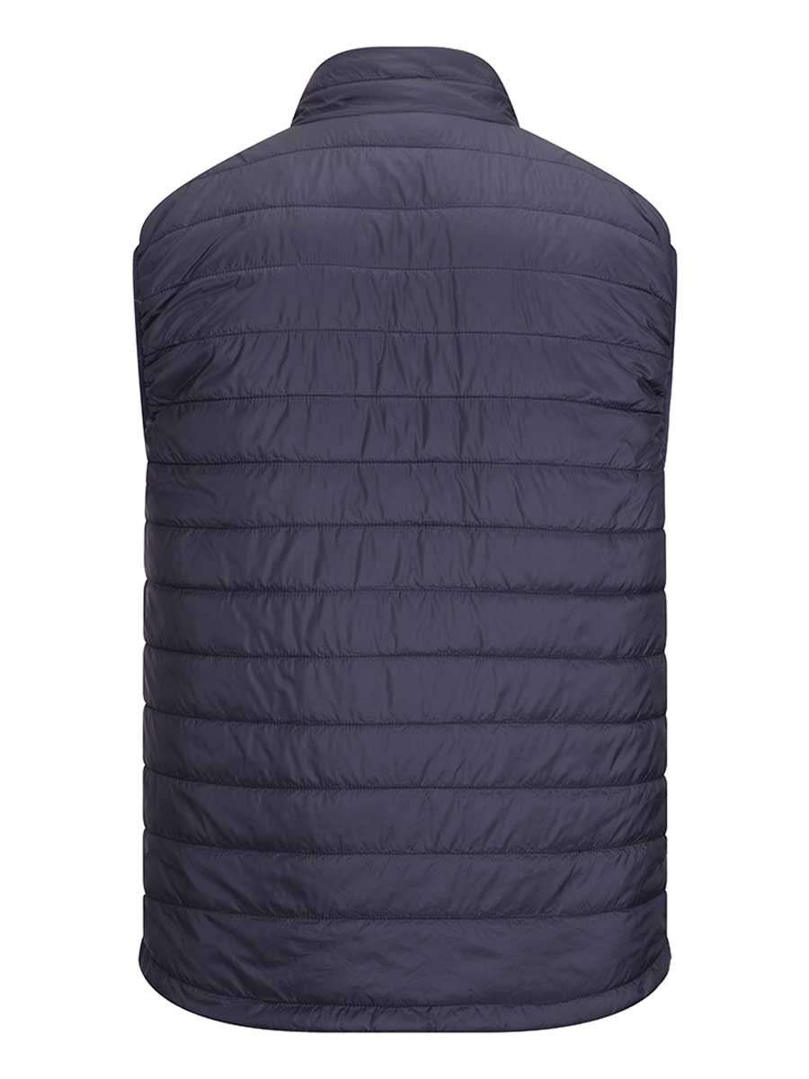 HOGGS OF FIFE Kingston Rip-Stop Gilet - Mens - Navy / Merlot - Image 3