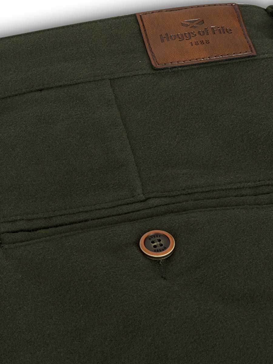 HOGGS OF FIFE Monarch II Moleskin Trousers - Mens - Dark Olive - Image 2