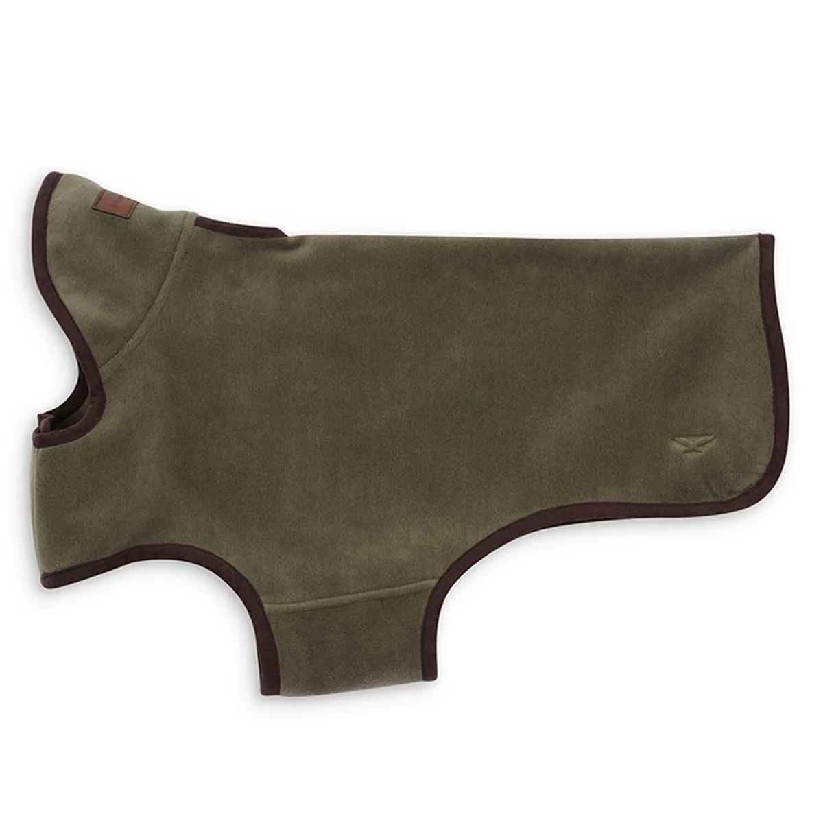 HOGGS OF FIFE Stenton Fleece Dog Coat - Lovat - Image 2