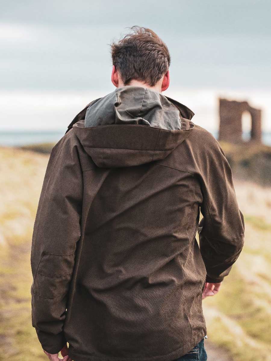 HOGGS OF FIFE Struther Waterproof Jacket - Mens - Dark Green - Image 3