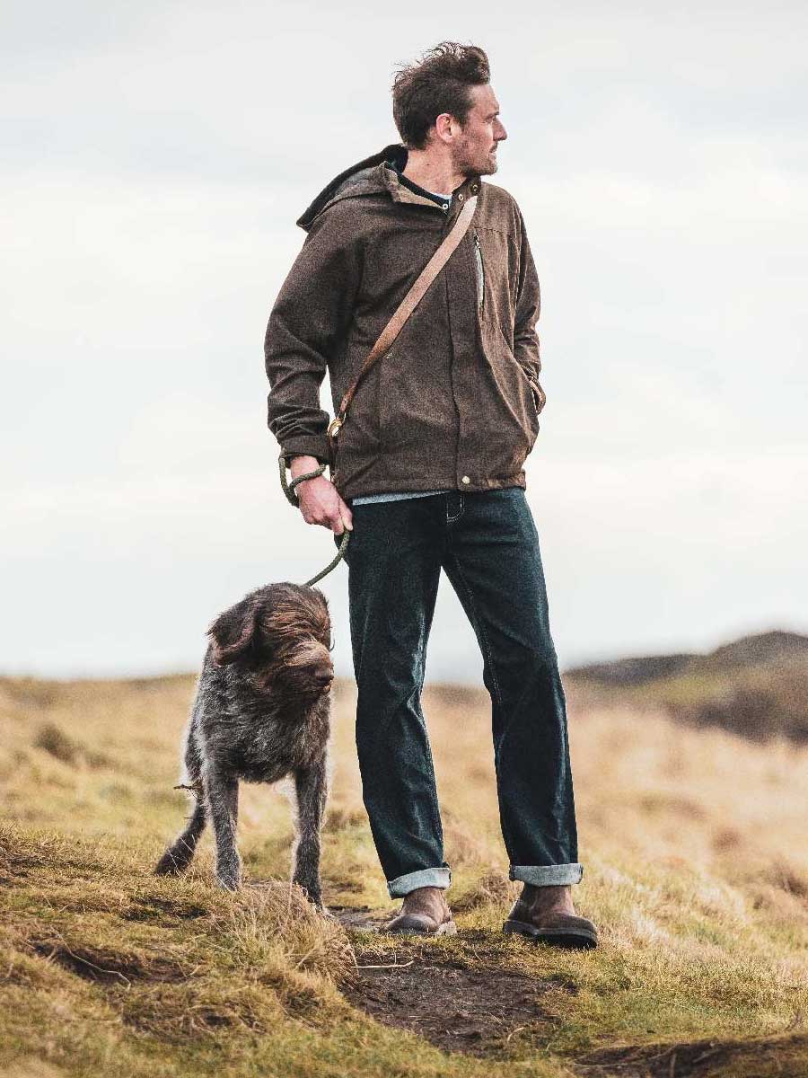 HOGGS OF FIFE Struther Waterproof Jacket - Mens - Dark Green - Image 4