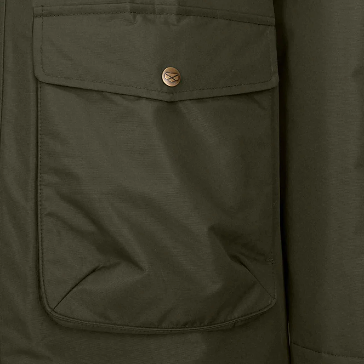 HOGGS OF FIFE Walker Waterproof Long Coat - Mens - Fern Green - Image 5