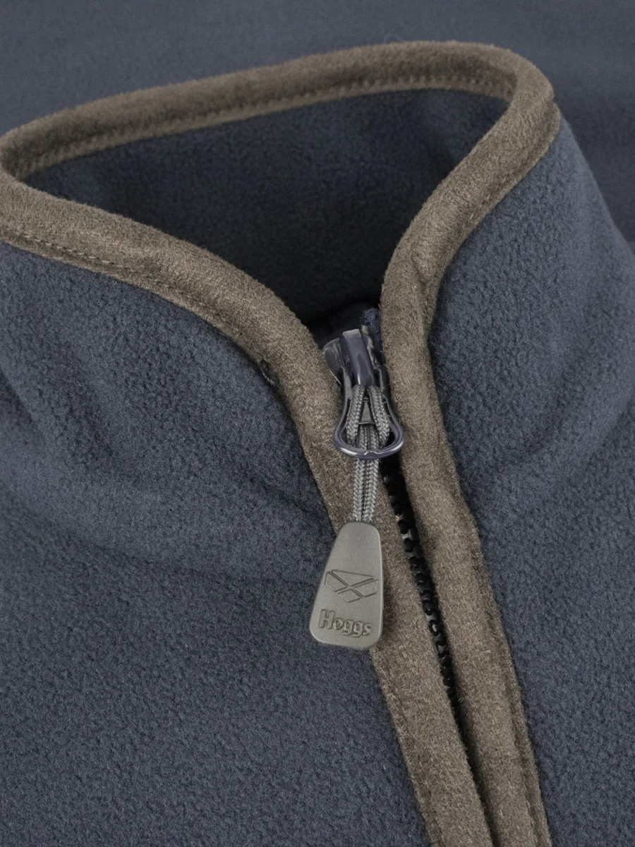 HOGGS OF FIFE Woodhall Junior Fleece Gilet - Navy - Image 4