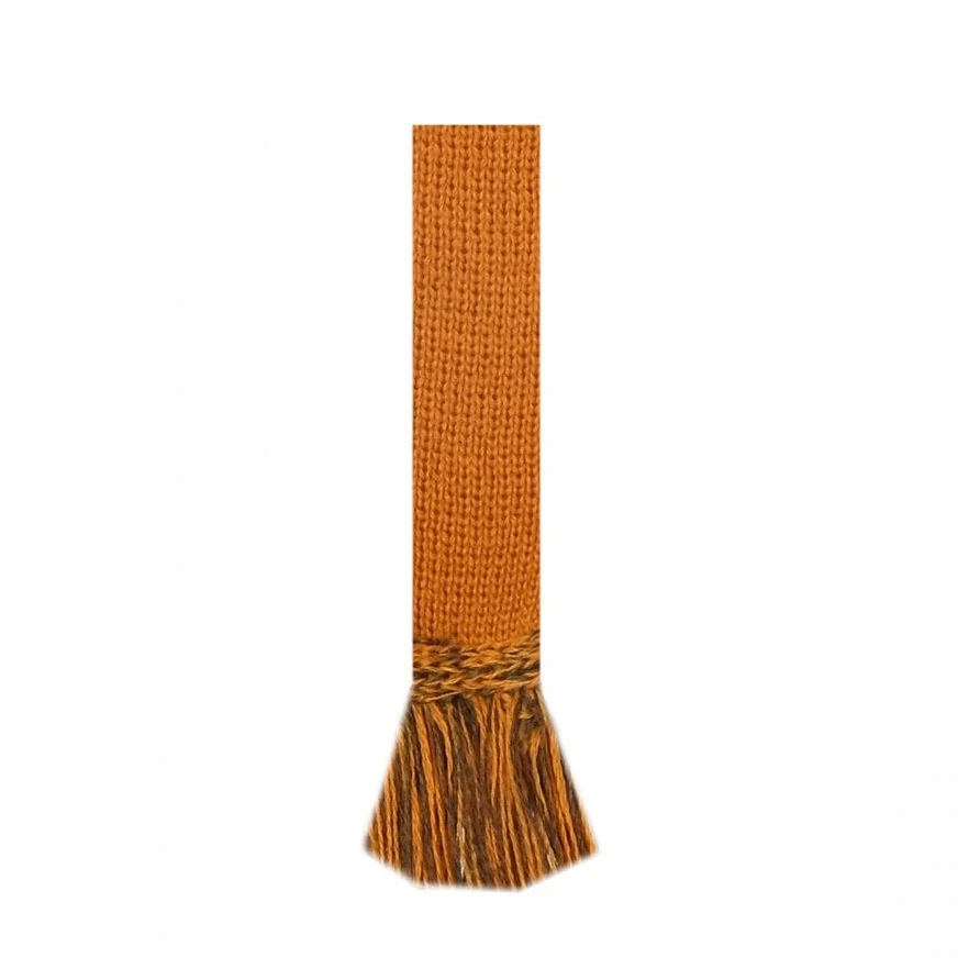 HOUSE OF CHEVIOT Herringbone Shooting Socks - Mens - Ochre - Image 2
