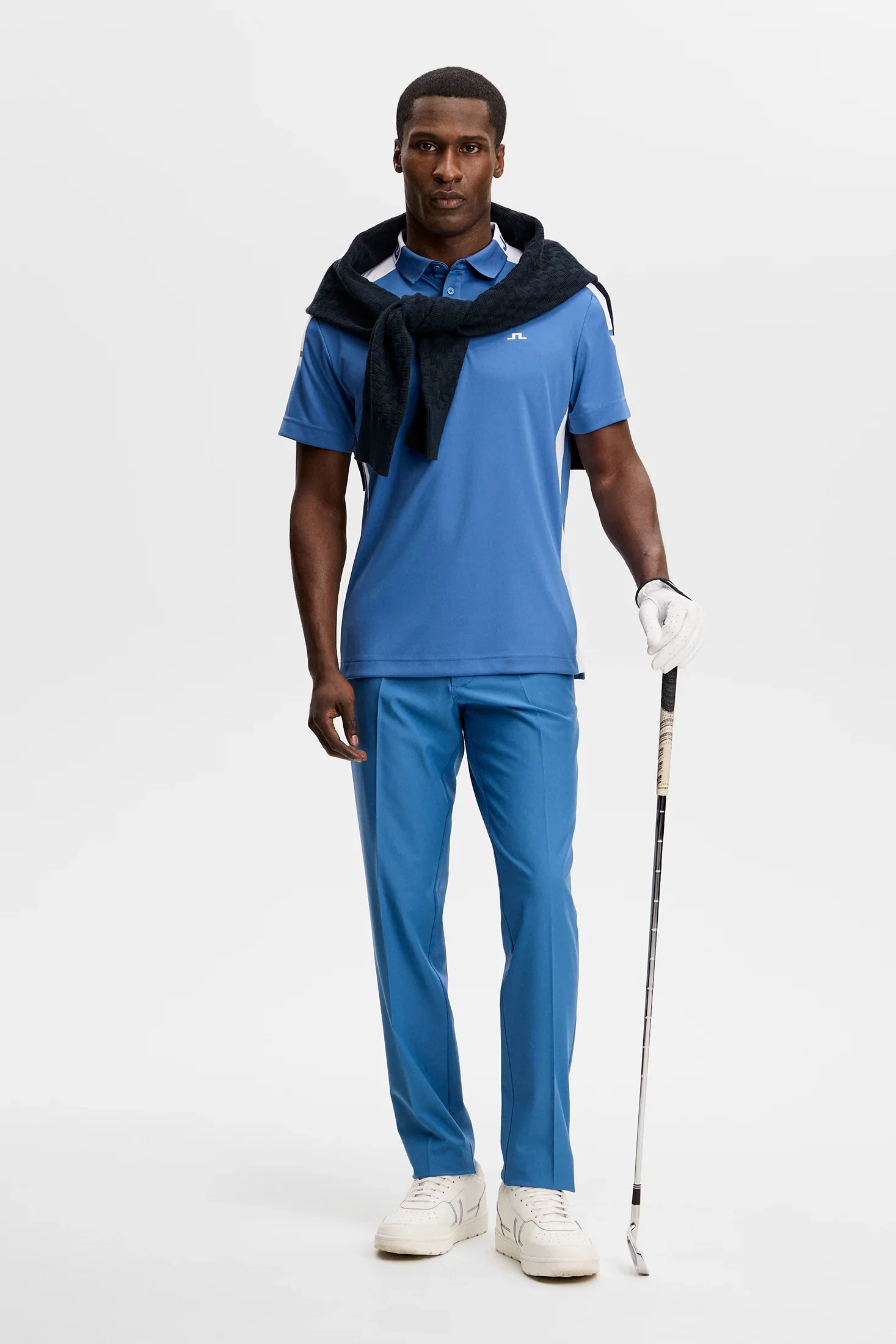 J.LINDEBERG Bo Polo Shirt – Men’s – Federal Blue - Image 4