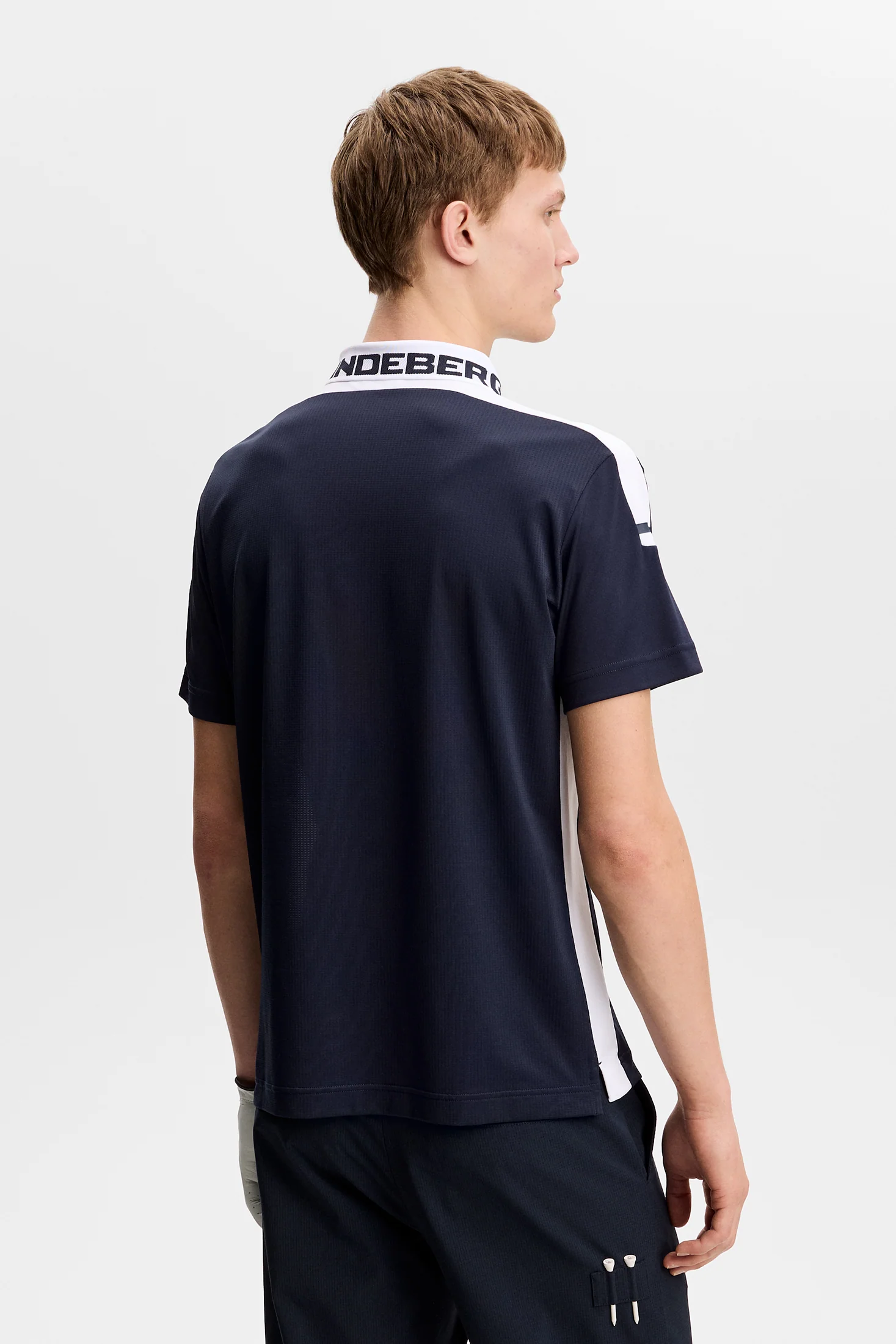 J.LINDEBERG Bo Polo Shirt – Men’s – JL Navy - Image 2