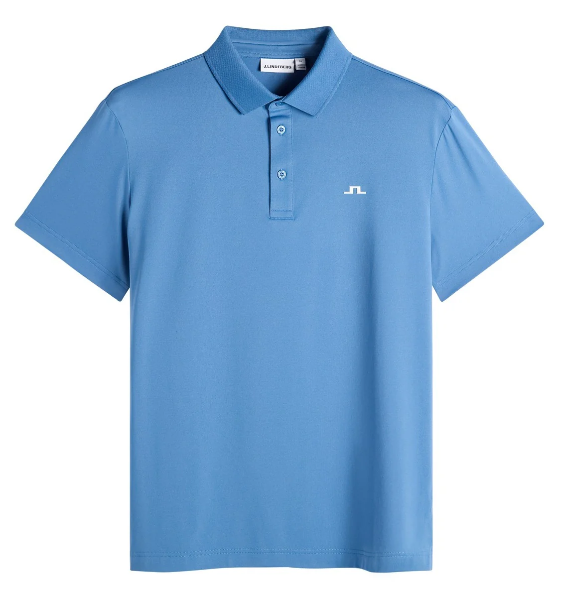 J.LINDEBERG Bridge Polo Shirt – Men’s Regular Fit – Federal Blue - Image 4