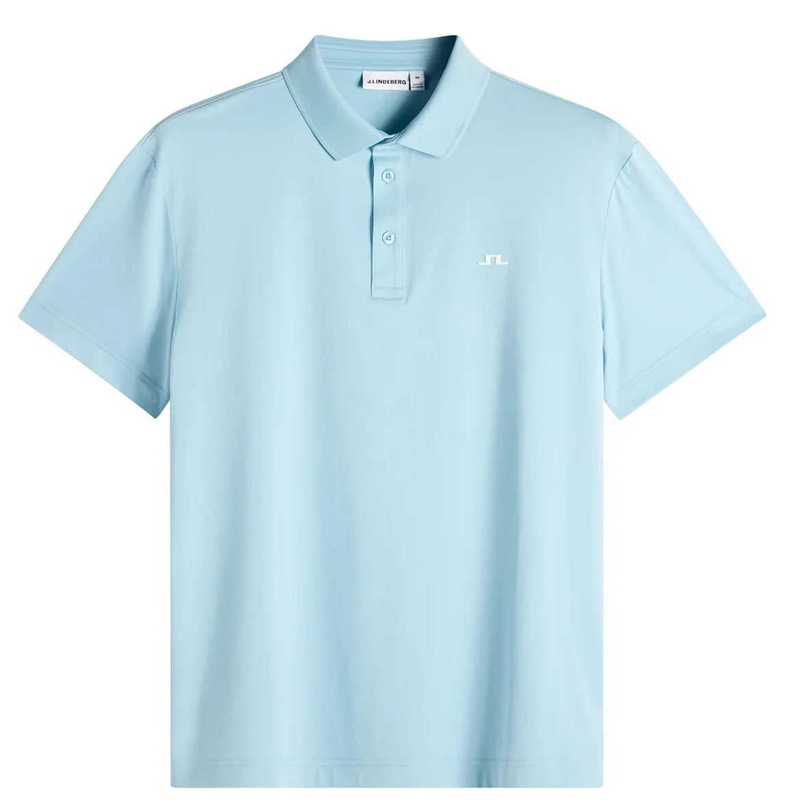 J.LINDEBERG Bridge Polo Shirt – Men’s Regular Fit – Forget Me Knot Blue - Image 4