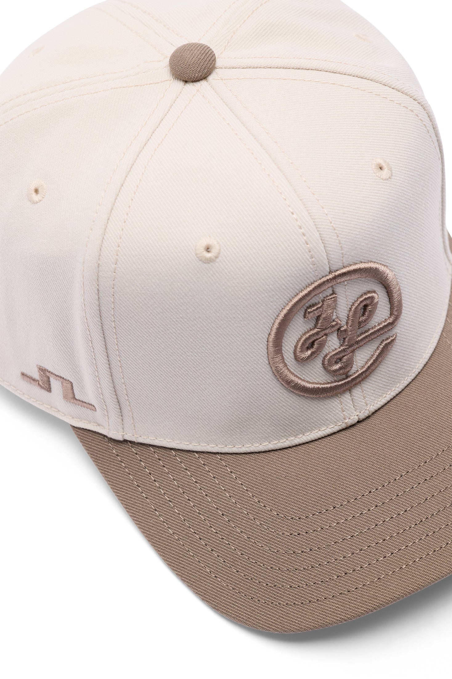 J.LINDEBERG Caddie Cap – Logo Embroidery - Moonbeam - Image 3