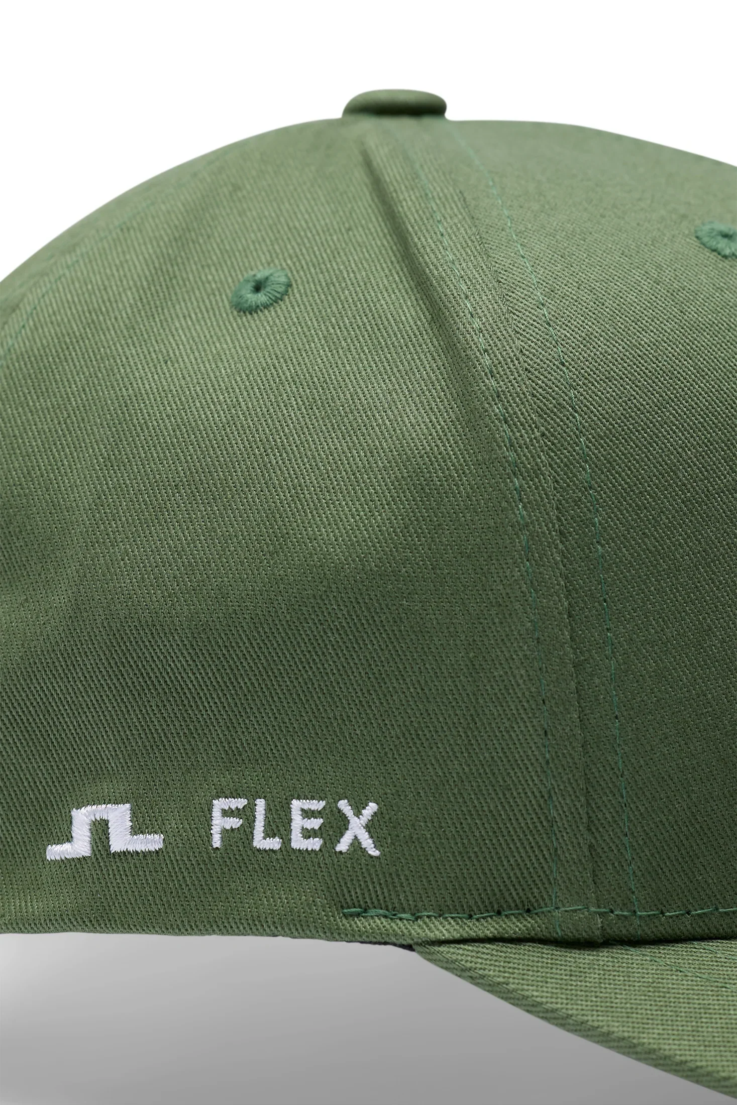J.LINDEBERG Heath Cap – 3D Bridge Logo – Hedge Green - Image 4