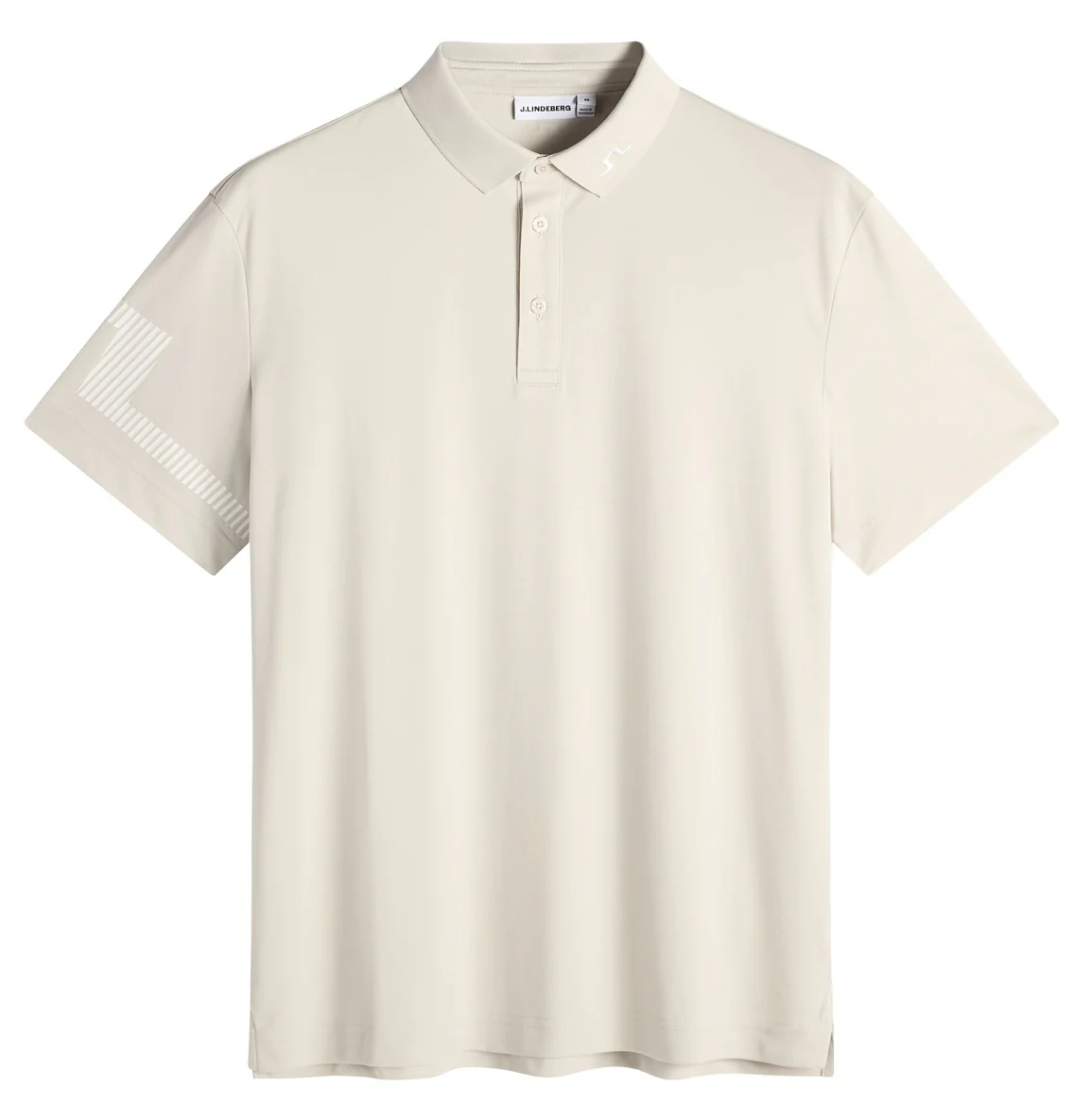 J.LINDEBERG Heath Polo Shirt – Men’s – Moonbeam - Image 4