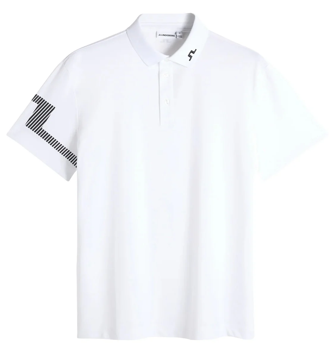 J.LINDEBERG Heath Polo Shirt – Men’s – White - Image 4