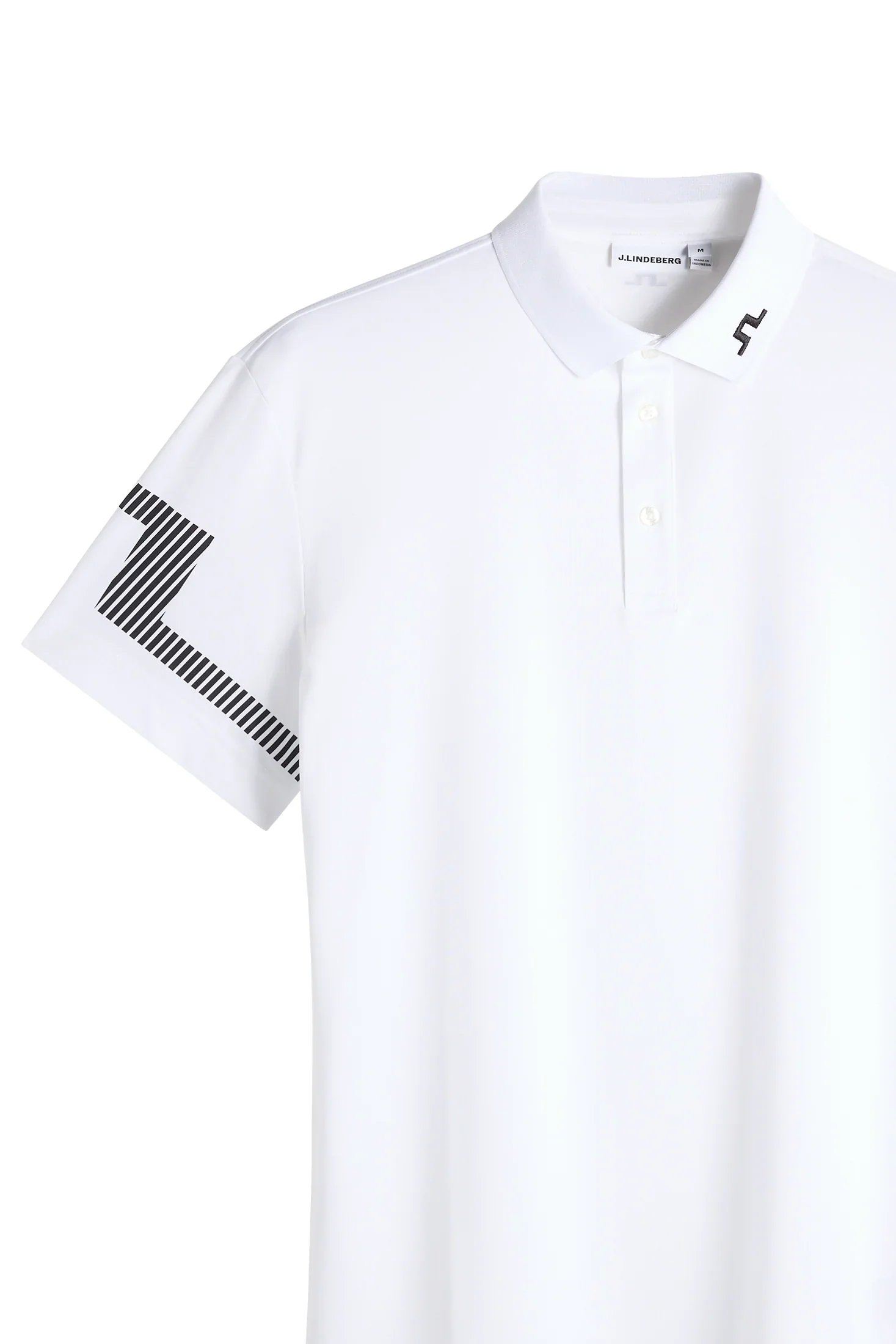 J.LINDEBERG Heath Polo Shirt – Men’s – White - Image 5