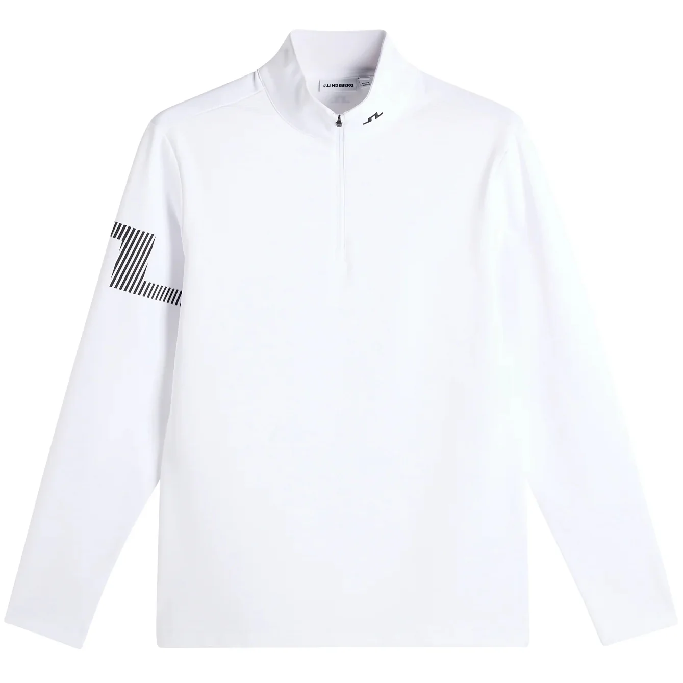 J.LINDEBERG Heath Strike Mid Layer – Men’s – White - Image 4