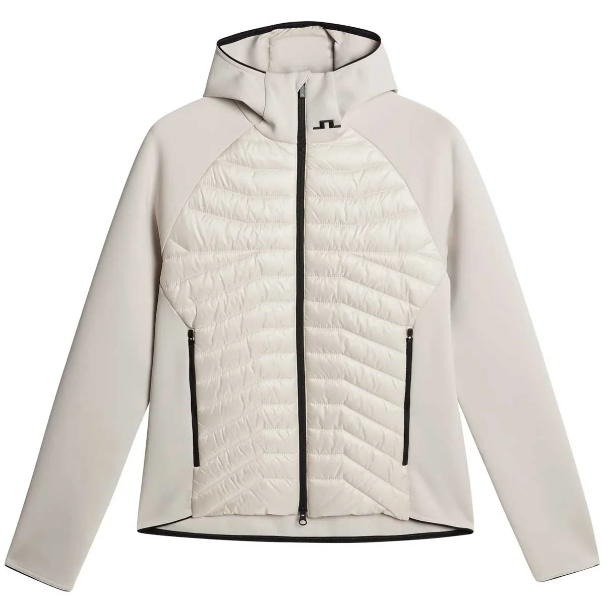 J.LINDEBERG Heyden Quilt Hybrid Hood – Men’s – Moonbeam - Image 5