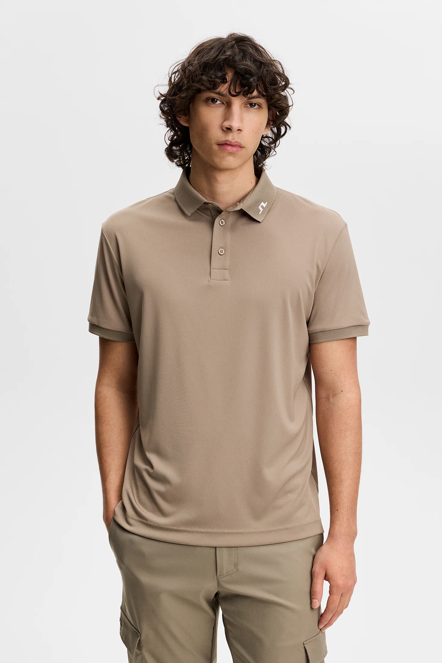 J.LINDEBERG KV Polo Shirt – Men’s – Brindle - Image 2
