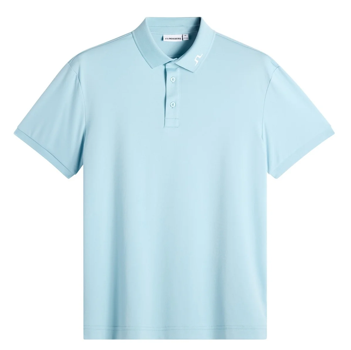 J.LINDEBERG KV Polo Shirt – Men’s – Forget Me Knot Blue - Image 4