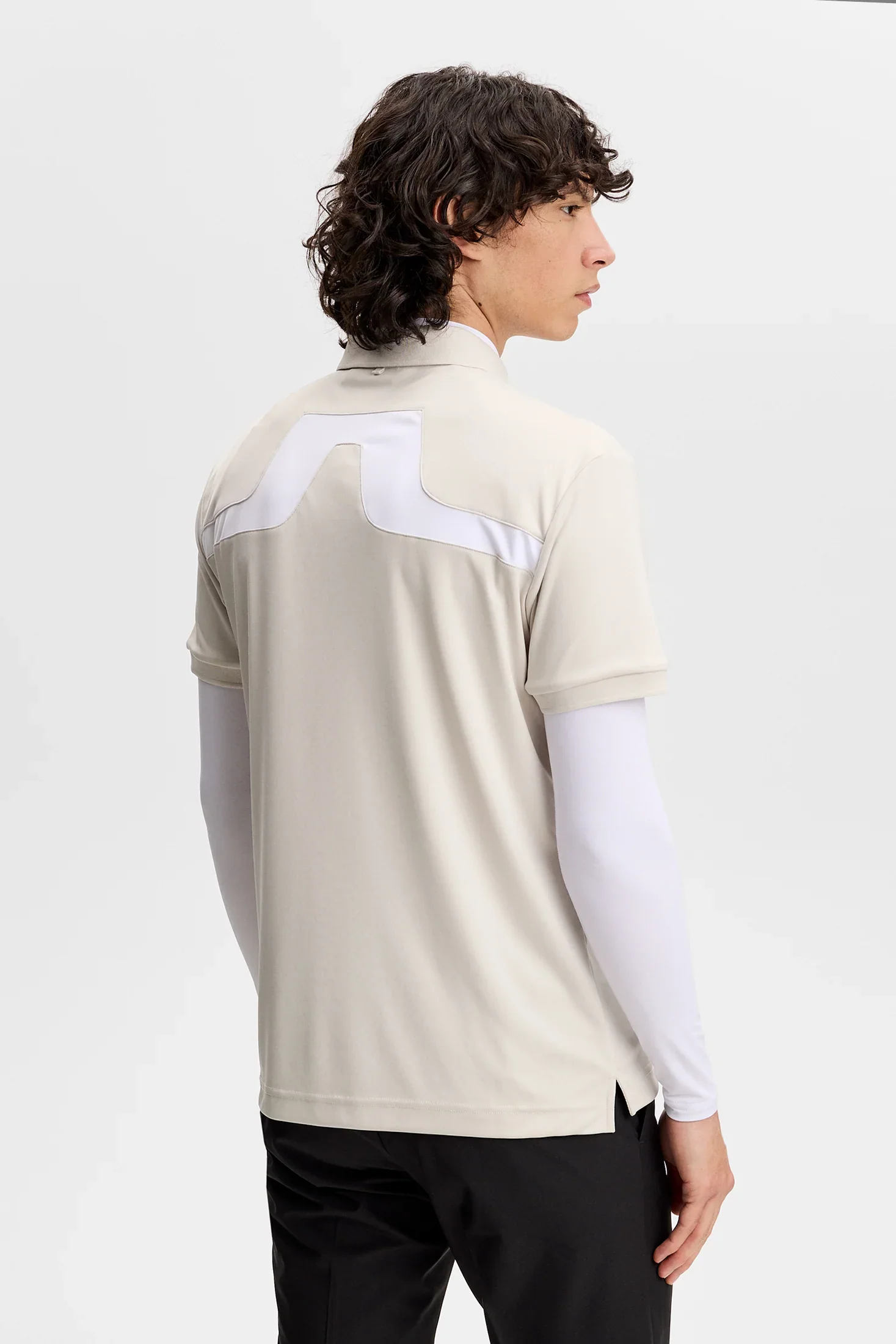 J.LINDEBERG KV Polo Shirt – Men’s – Moonbeam
