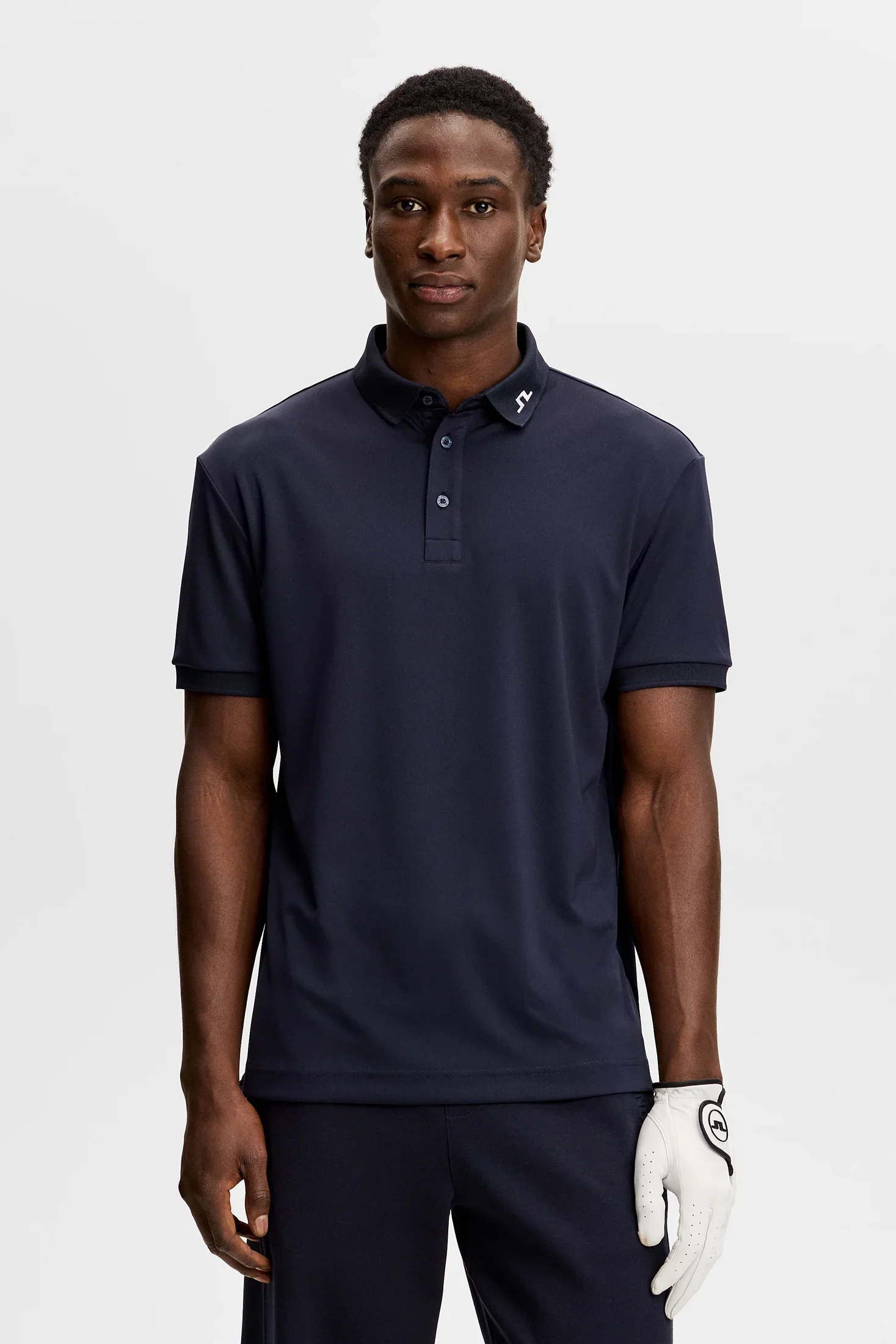 J.LINDEBERG KV Polo Shirt – Men’s – Navy - Image 2