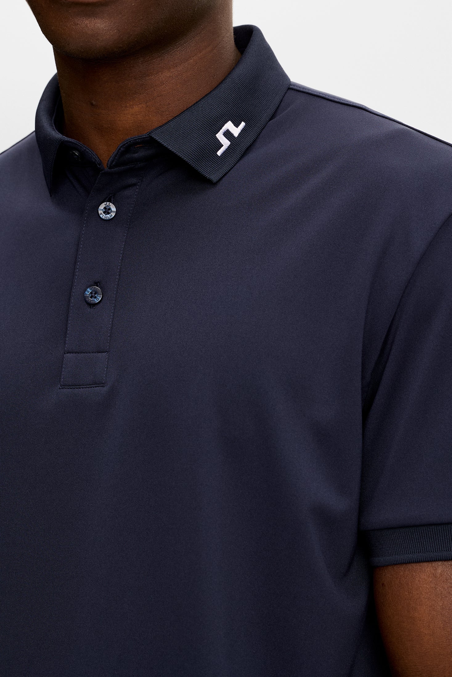 J.LINDEBERG KV Polo Shirt – Men’s – Navy - Image 3